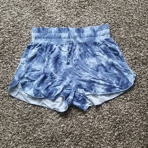 Hollister high waisted summer tye dye shorts
